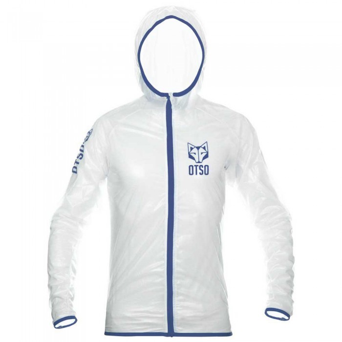 [해외]OTSO 재킷 Waterproof Ultra 라이트 6138264609 White / Royal Blue