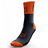 [해외]OTSO Multisport Mid 양말 6137938002 Black / Fluo Orange