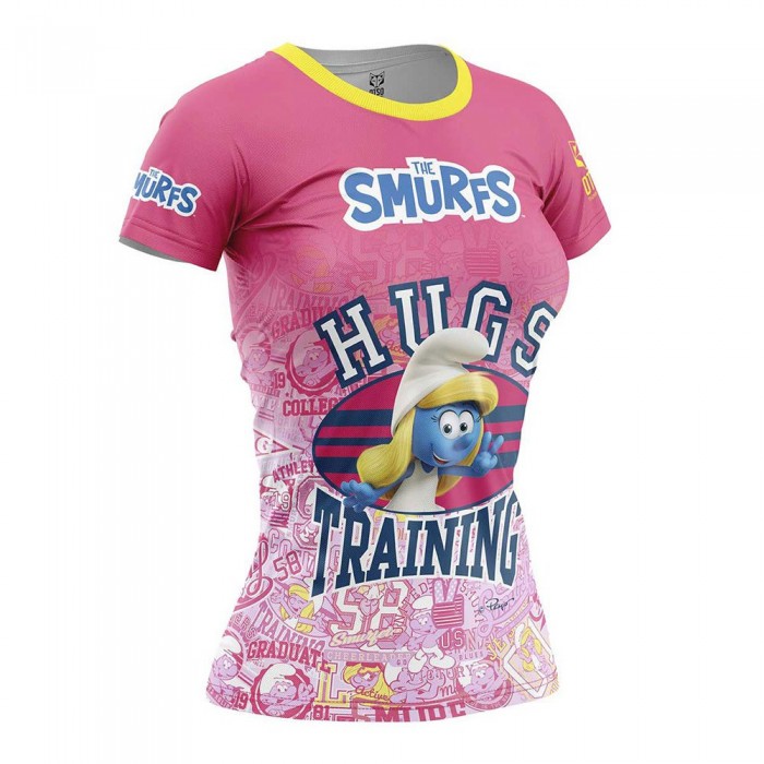 [해외]OTSO Smurfs Hugs 반팔 티셔츠 6139974435 Pink