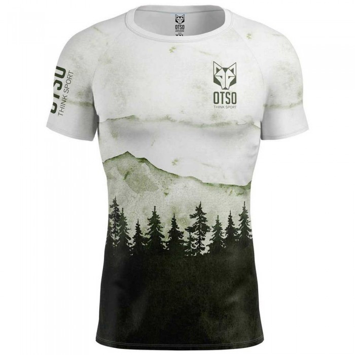 [해외]OTSO T-셔츠반팔 티셔츠 6137938100 Green Forest