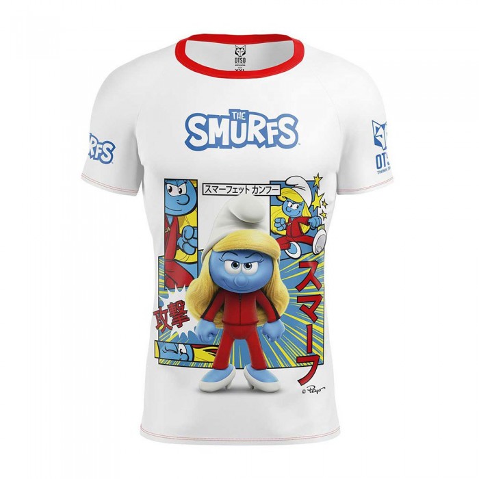 [해외]OTSO Smurfs 반팔 티셔츠 6139974439 White