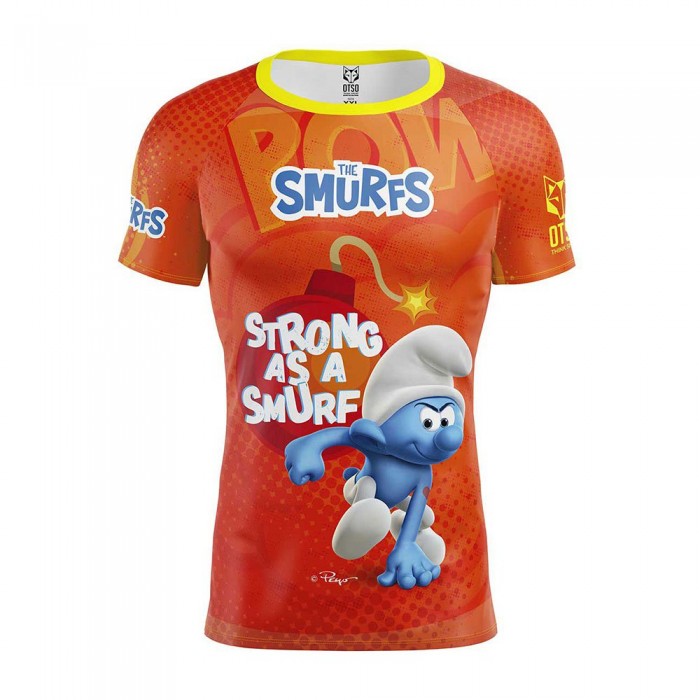 [해외]OTSO Strong as a Smurf 반팔 티셔츠 6139974441 Multicolour