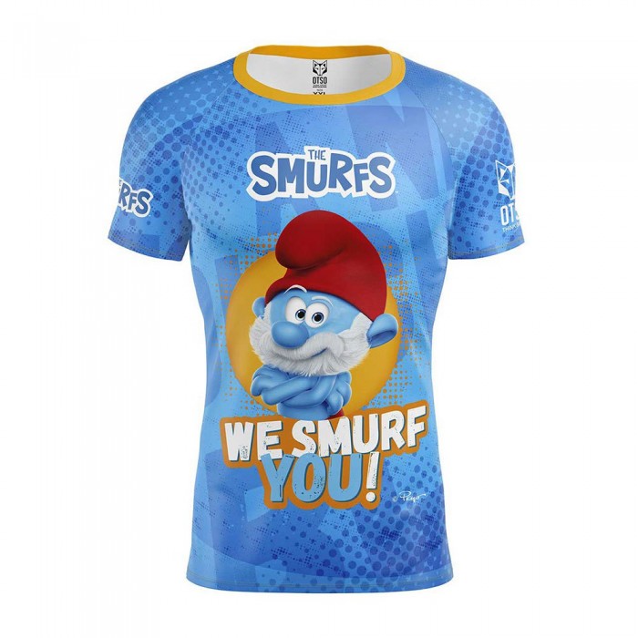 [해외]OTSO We Smurf You! 반팔 티셔츠 6139974442 Light Blue