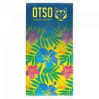 [해외]OTSO Microbiber Floral 수건 7138358244 Blue