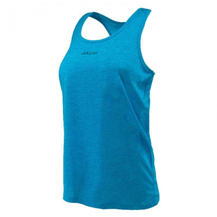 [해외]JOLUVI Split 민소매 티셔츠 7139788535 Blue Vigor?