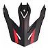 [해외]SHOT Trek Rally 썬바이저 9139180207 Black / Red Matt