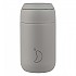 [해외]CHILLY Coffee Series 2 340ml Stainless Steel 보온 머그잔 4139802498 Grey