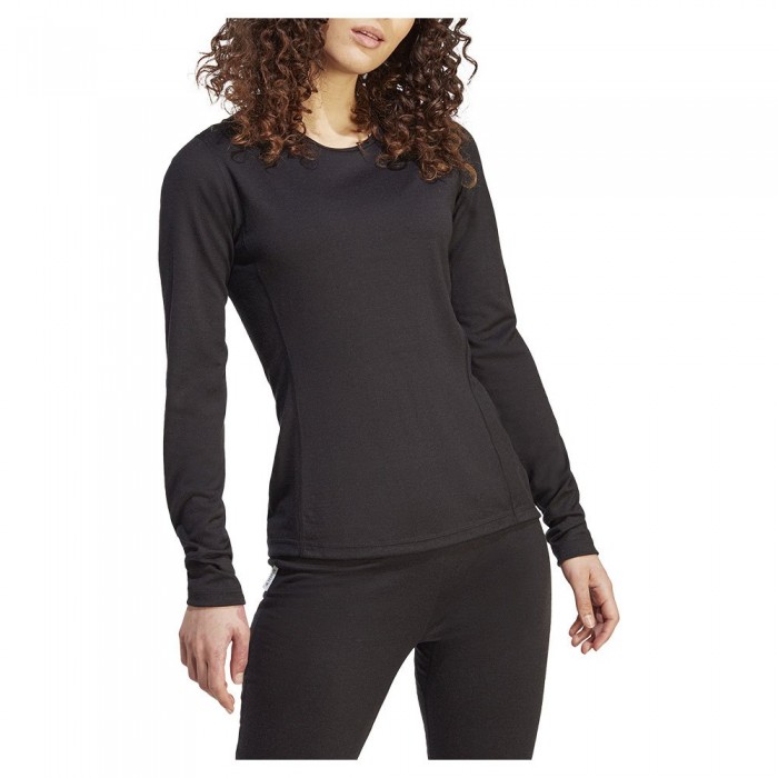 [해외]아디다스 Xperior Merino 200 Baselayer 긴팔 티셔츠 4139926041 Black