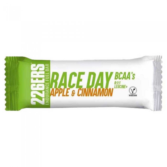 [해외]226ERS Race Day-BCAA´s 40g 30 단위 사과 그리고 시나몬 에너지 바 상자 14138250051 Green