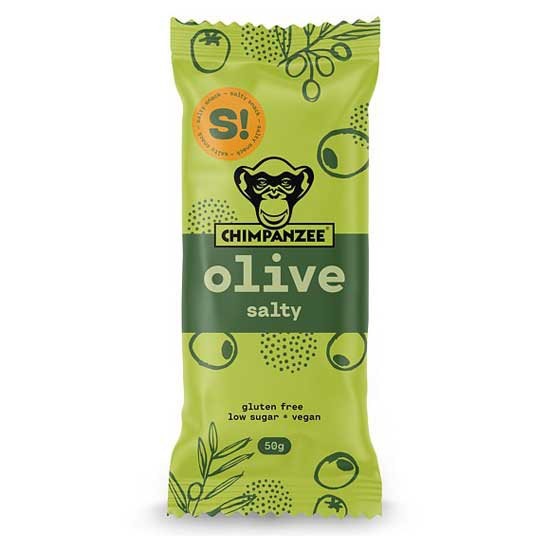 [해외]CHIMPANZEE 에너지 바 Vegan/Free Gluten 50g Olive 14139955318 Multicolor