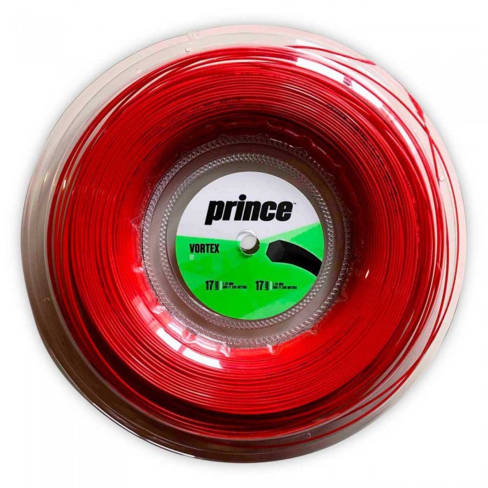 [해외]PRINCE 테니스 릴 스트링 Vortex 200 M 12137899917 Red