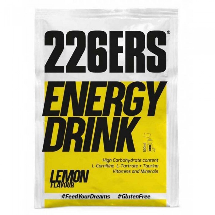 [해외]226ERS Energy Drink 50g 15 단위 레몬 단일 용량 상자 1138250014 Clear