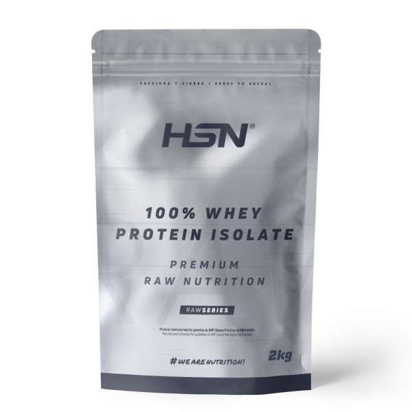 [해외]HSN 맛 없음 100% Whey 프로tein Isolate 2Kg 6139095744 Transparente