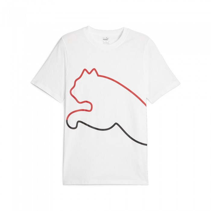 [해외]푸마 Graphics Big Cat 반팔 티셔츠 139910663 White
