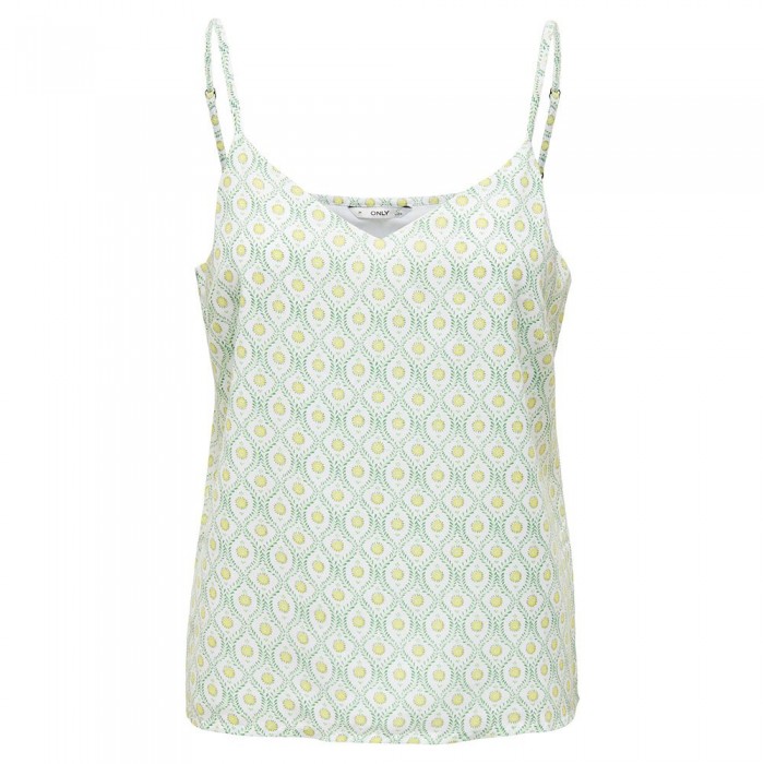 [해외]ONLY Elodie Life 민소매 티셔츠 140170966 Summer Green / Aop Floral Swing