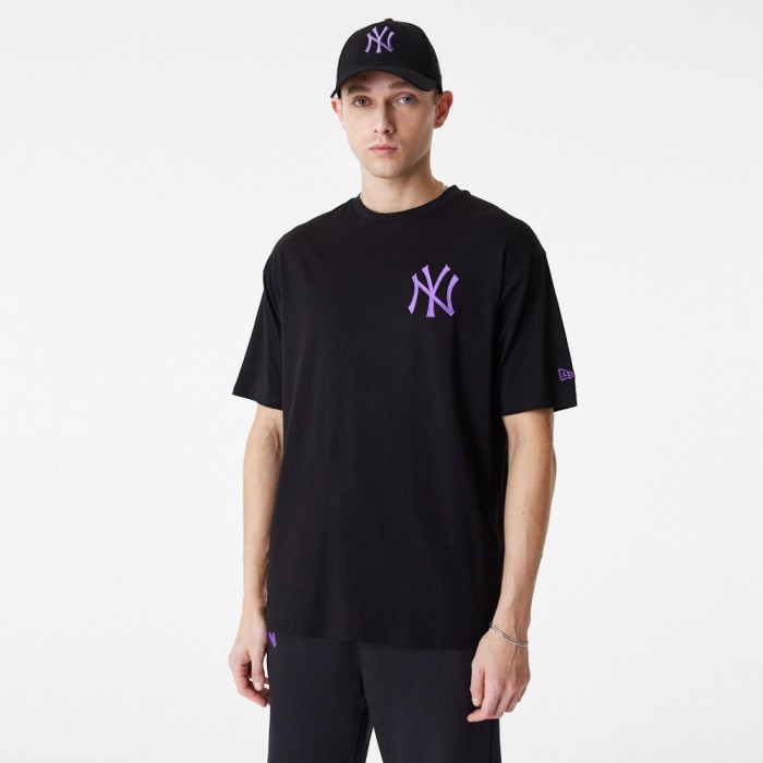 [해외]뉴에라 반팔 티셔츠 League Essentials LC OS New York Yankees 139860405 Black