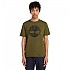 [해외]팀버랜드 Kennebec River Tree Logo 반팔 티셔츠 140028441 Dark Olive