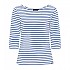 [해외]SEA RANCH Marina 3/4 소매 티셔츠 140129468 White / Federal Blue