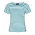 [해외]SEA RANCH Pam 반팔 티셔츠 140129607 Aqua Blue / White