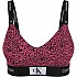 [해외]캘빈클라인 Lght Lined lette Bra 브라 140162760 Abstract Spots / Fuchsia Rose