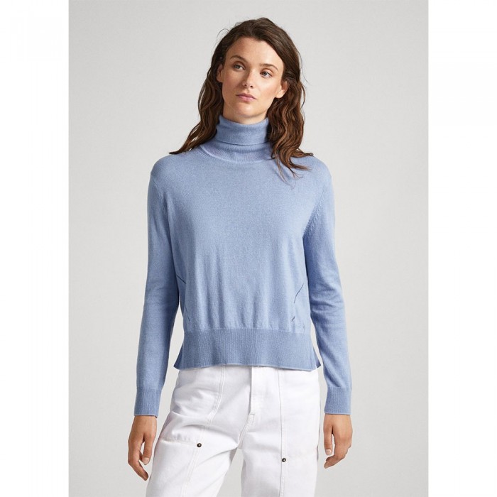 [해외]페페진스 터틀넥 스웨터 Donna 140196494 Steel Blue