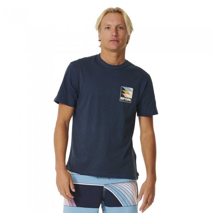 [해외]립컬 Surf Revival 라인 Up 반팔 티셔츠 140068969 Dark Navy