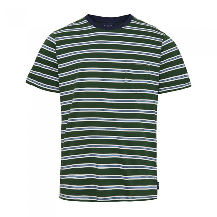 [해외]SEA RANCH 짧은 소매와 둥근 목의 발자국 티셔츠 140129622 Sycamore Green / Pearl