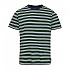 [해외]SEA RANCH 짧은 소매와 둥근 목의 발자국 티셔츠 140129622 Sycamore Green / Pearl
