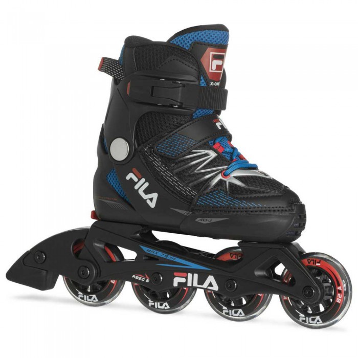 [해외]휠라 SKATE 어린이 인라인 스케이트 X-One 14139273845 Black / Blue / Red