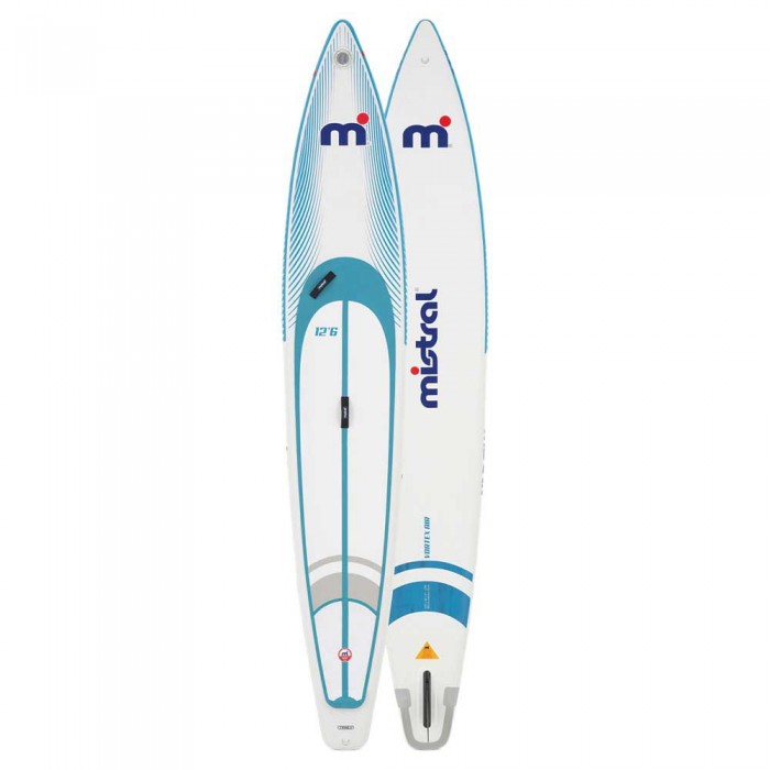 [해외]MISTRAL Inflatables 패들 서핑 보드 Vortex 에어 12´6 x 24 14139847099 White / Blue