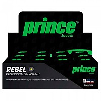[해외]PRINCE 옐로우 도트 스쿼시 볼 Rebel 12140173352 Black / Green