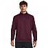 [해외]언더아머 플리스 하프 지퍼 스웨트셔츠 7140046594 Dark Maroon 600 / Black 001