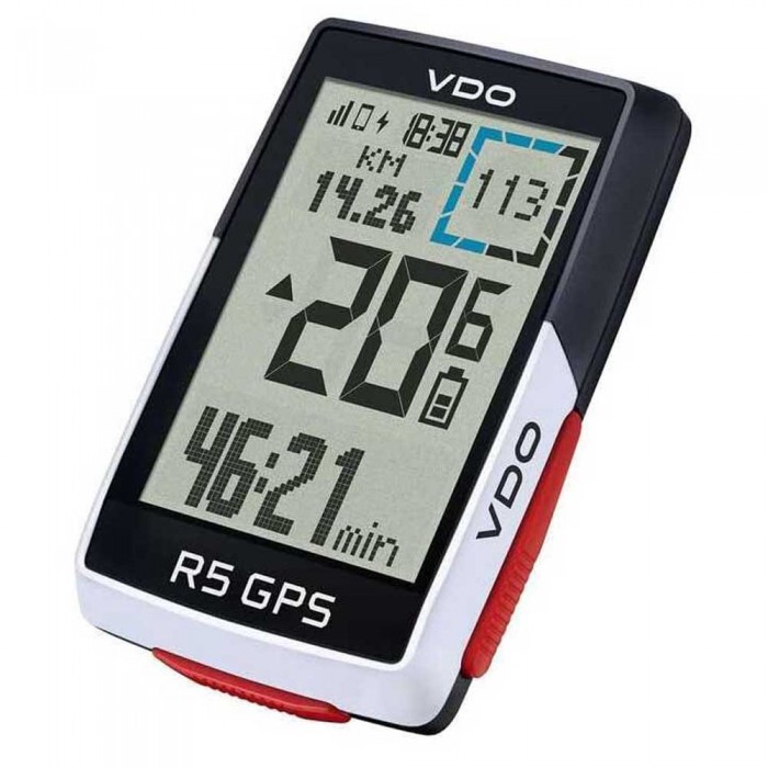 [해외]VDO R5 GPS 자전거 컴퓨터 1140095189 Black