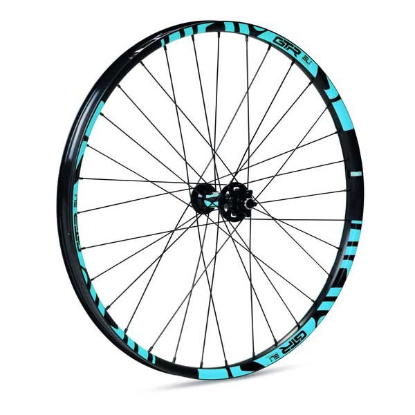 [해외]GTR SL35 27.5´´ CL Disc Tubeless MTB 앞바퀴 1139698825 Black / Blue