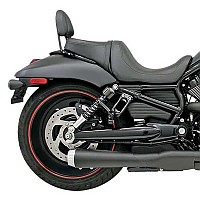 [해외]BASSANI XHAUST 로드 Rage 2-1 Harley Davidson Ref:1V22JB 전체 라인 시스템 9140049235 Black