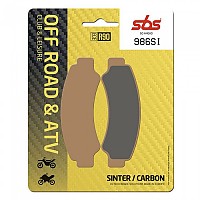 [해외]SBS Hi-Tech Offroad 986SI Carbon 소결 브레이크 패드 9140098710