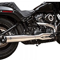 [해외]S&S CYCLE 풀 라인 시스템 2-1 Harley Davidson FLDE 1750 ABS 소프트ail Deluxe 107 Ref:550-0790 9140124560 Chrome