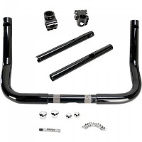 [해외]KLOCK WERKS Klip Hanger 10´´ Harley Davidson Flht 1750 ABS Electra Glide Standard 107 핸들바 9140171872 Black