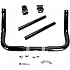 [해외]KLOCK WERKS Klip Hanger 10´´ Harley Davidson Flht 1750 ABS Electra Glide Standard 107 핸들바 9140171872 Black