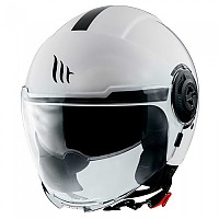 [해외]MT 헬멧s Viale SV S Solid 오픈 페이스 헬멧 9139979885 Glossy White