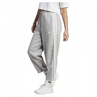 [해외]아디다스 Essentials 3 Stripes Open Hem 플리스 조거팬츠 139926649 Mgreyh / White