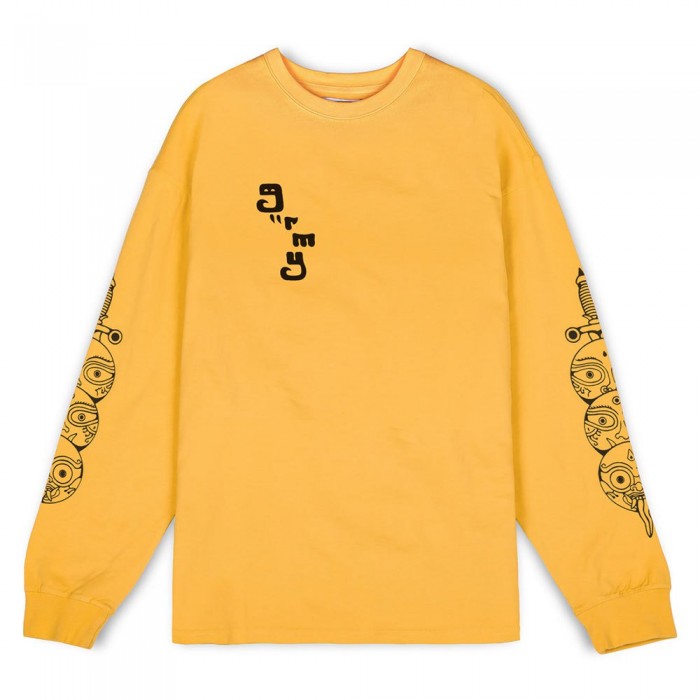 [해외]GRIMEY Lust Mantra 긴팔 티셔츠 140113743 Yellow