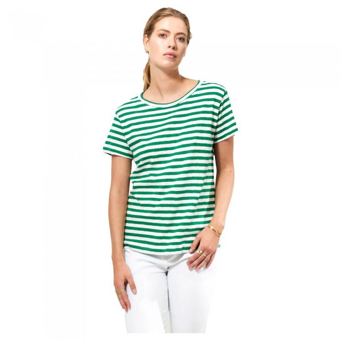 [해외]REDGREEN Chanel 반팔 티셔츠 140128321 Green Stripe