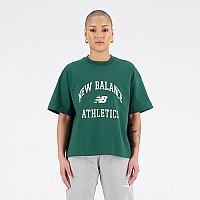 [해외]뉴발란스 Athletics Varsity Boxy 반팔 티셔츠 140132153 Nightwatch Green