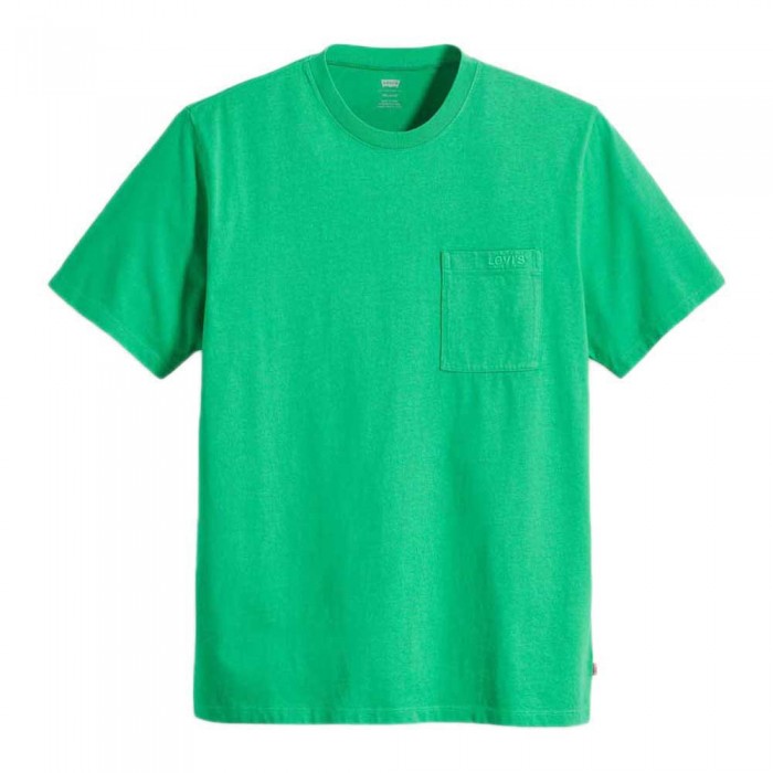 [해외]리바이스 티셔츠 포켓 Relaxed 139888670 Bright Green Garment Dye Bright Green