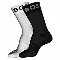 [해외]BOSS Sport 양말 2 켤레 140013190 Black