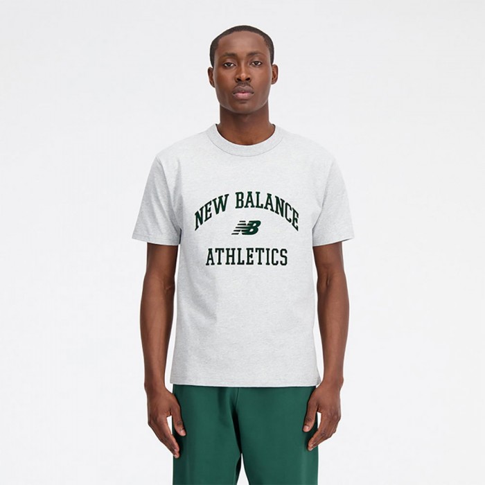 [해외]뉴발란스 Athletics Varsity Graphic 반팔 티셔츠 140132154 Athletic Grey