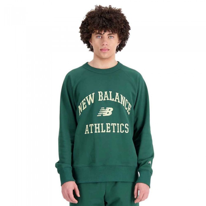 [해외]뉴발란스 Athletics Varsity Graphic 반팔 티셔츠 140132155 Nightwatch Green