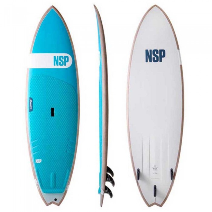 [해외]NSP 패들 서핑 세트 DC Surf X 6´10´´ 14138649479 Blue / White