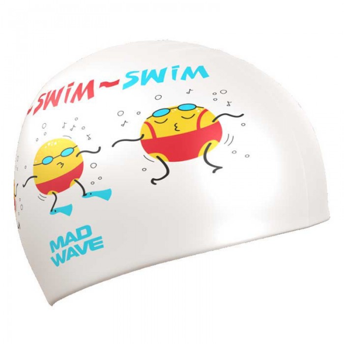 [해외]매드웨이브 수영 모자 Potato 6140217393 White